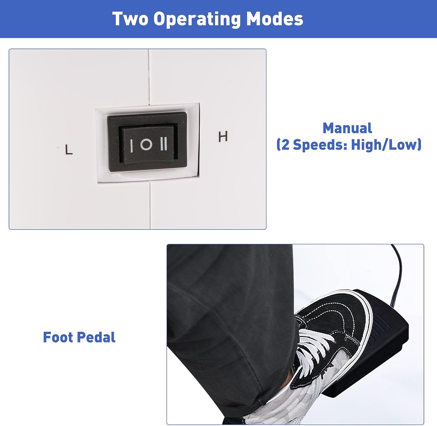 E-Macht 2 In 1 Countertop Ice Maker Self-Cleaning 48.5Lbs/24H Party  Portable 