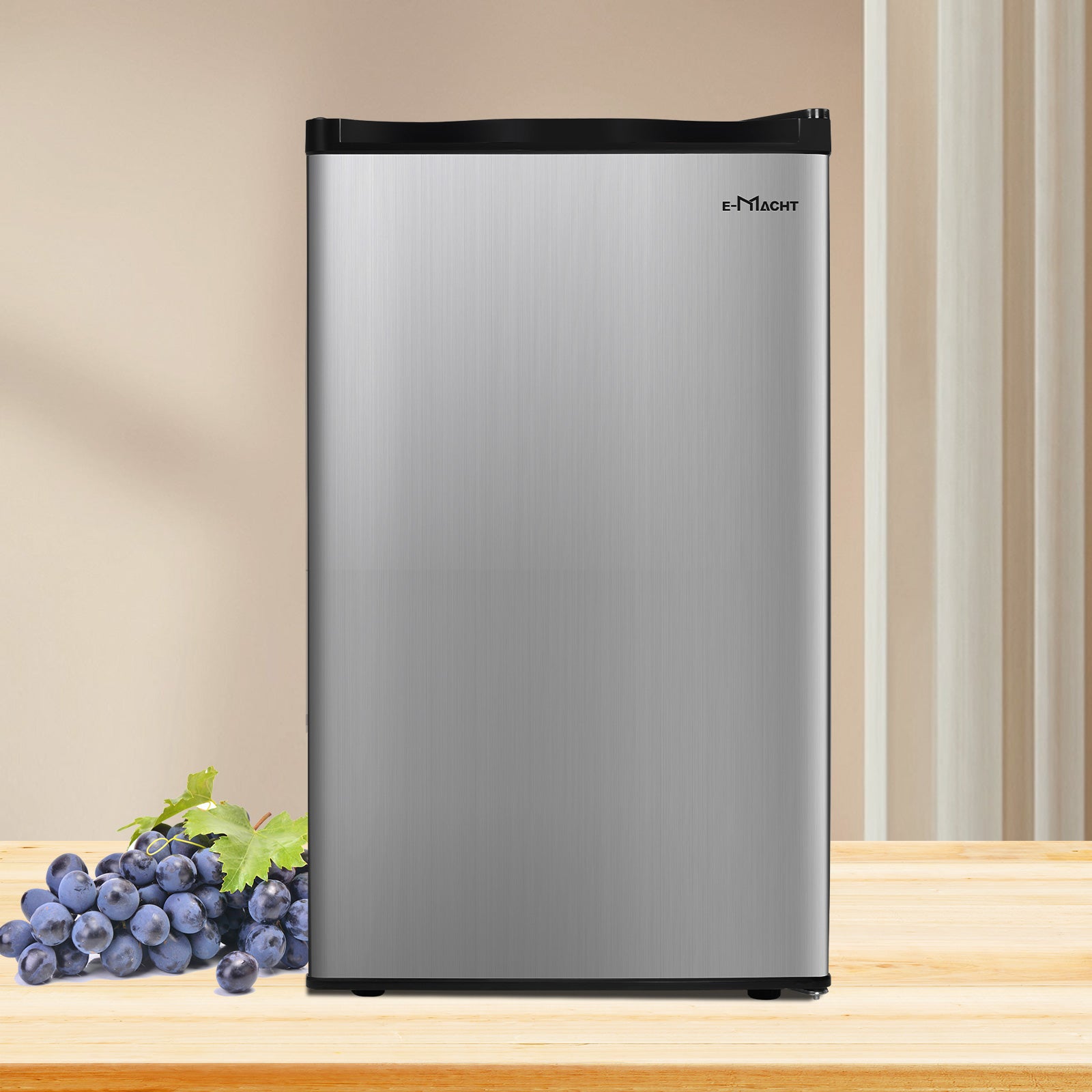 E-Macht 3.2 Cu Mini Fridge Compact Refrigerator With Freezer